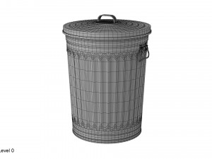 garbage can 3D Модель