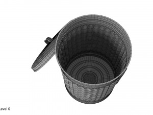 garbage can 3D Модель