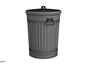 M&uuml;lleimer 3D Modell