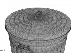 M&uuml;lleimer 3D Modell