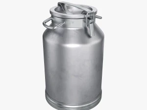 lata de leche Modelo 3D