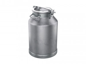 milk can 3D Model