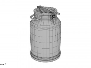 milk can 3D Model