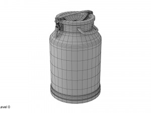 milk can 3D Model