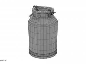 milk can 3D Model