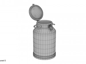 milk can 3D Model