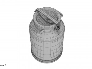 milk can 3D Model