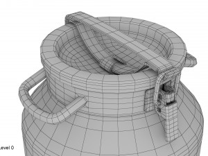 milk can 3D Model