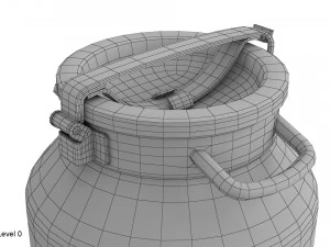 s&uuml;t kutusu 3D Model