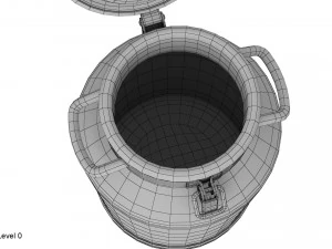s&uuml;t kutusu 3D Model