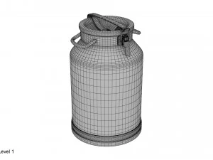 s&uuml;t kutusu 3D Model