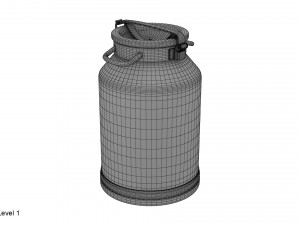 milk can 3D Model