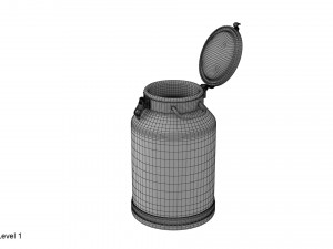 milk can 3D Model