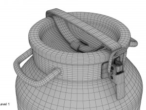 milk can 3D Model