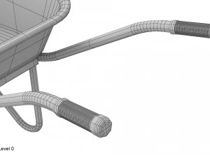 Schubkarre 3D Modell