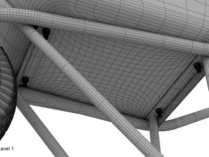 Schubkarre 3D Modell