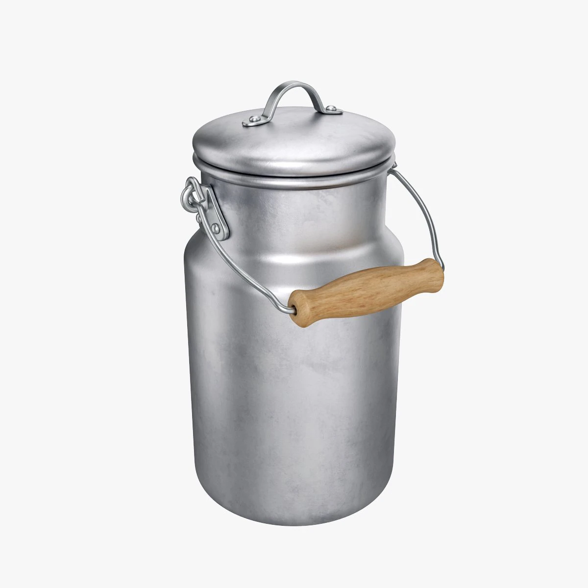 milk can small 3D Model .c4d .max .obj .3ds .fbx .stl .blend 