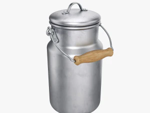 lata de leche pequeña Modelo 3D