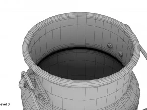 milk can small 3D Model