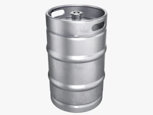 fût de bière 50l Modèle 3D
