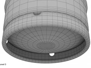 beer keg 50l 3D Model