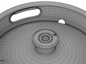 beer keg 50l 3D Model
