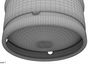 beer keg 50l Modèle 3D