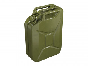 gasoline canister green jerry can Modèle 3D