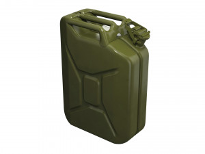 gasoline canister green jerry can Modèle 3D