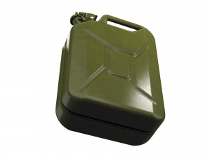 gasoline canister green jerry can Modèle 3D
