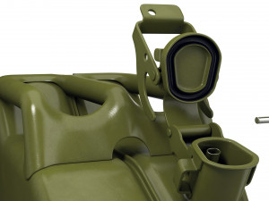 gasoline canister green jerry can Modèle 3D
