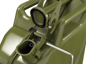 gasoline canister green jerry can Modèle 3D