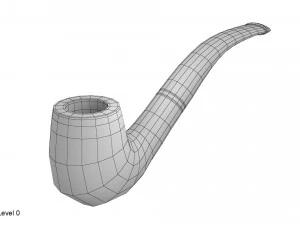 담배 파이프 3D 모델