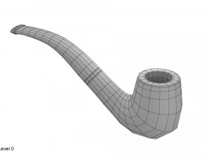 담배 파이프 3D 모델