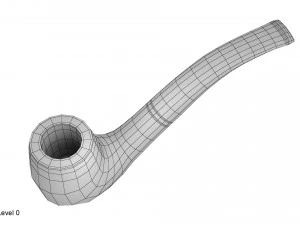담배 파이프 3D 모델