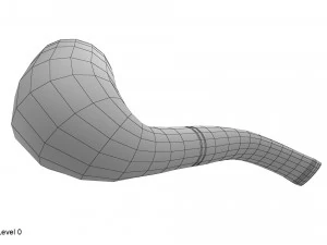 담배 파이프 3D 모델