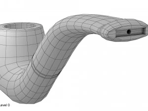 담배 파이프 3D 모델