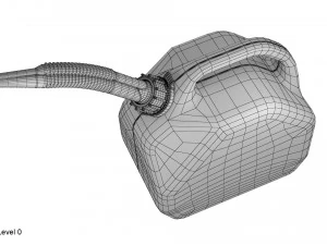 red gas can 3D Model
