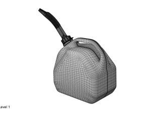 red gas can 3D Model