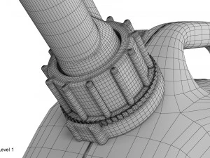 red gas can 3D Model