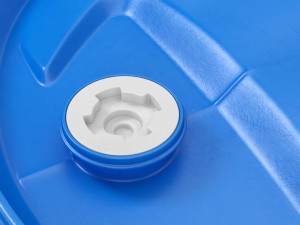 plastic barrel 2 fittings 3Dモデル