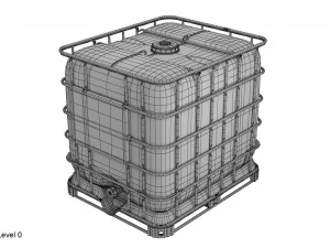 contenitore ibc Modello 3D