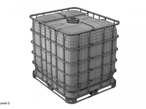 contenitore ibc Modello 3D