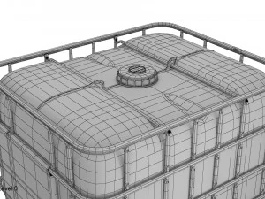 contenitore ibc Modello 3D