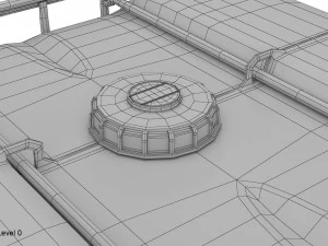 contenitore ibc Modello 3D