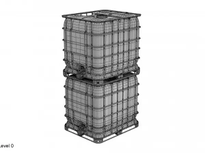 contenitore ibc Modello 3D