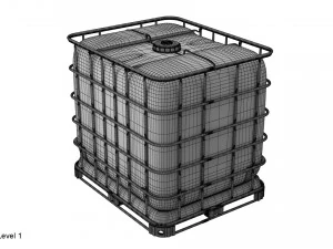 contenitore ibc Modello 3D