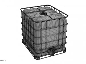 contenitore ibc Modello 3D