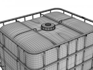 contenitore ibc Modello 3D