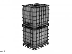 contenitore ibc Modello 3D